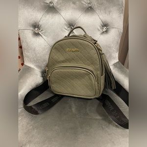 Steve Madden Green Mini Bookbag
